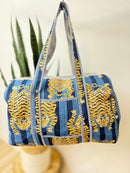 Quilted Weekender / Duffel Bag (Tiana)