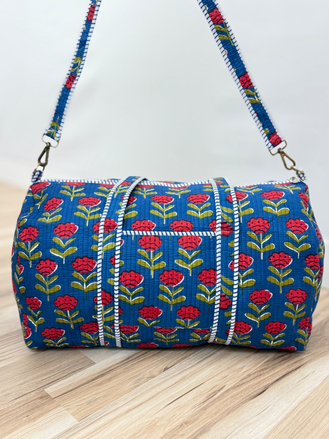 Quilted Weekender / Duffel Bag (Taylor)