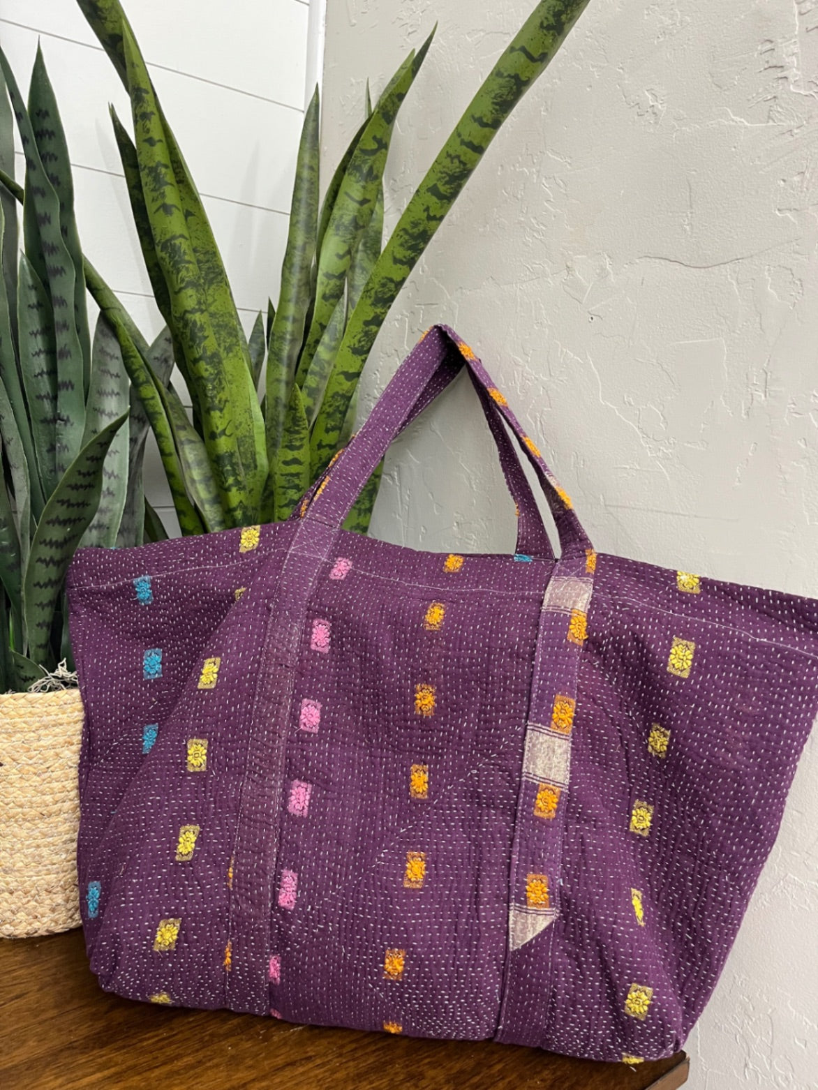 Vintage Village Tote