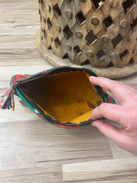 Medium Vintage Kantha Pouch