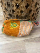 Medium Vintage Kantha Pouch