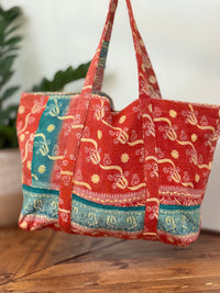 Vintage Village Tote