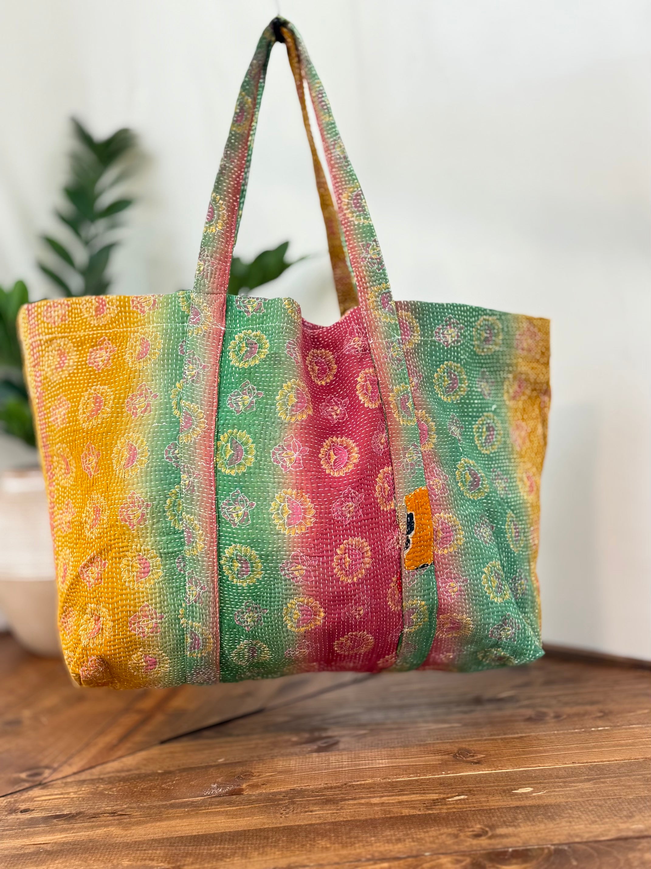 Vintage Village Tote