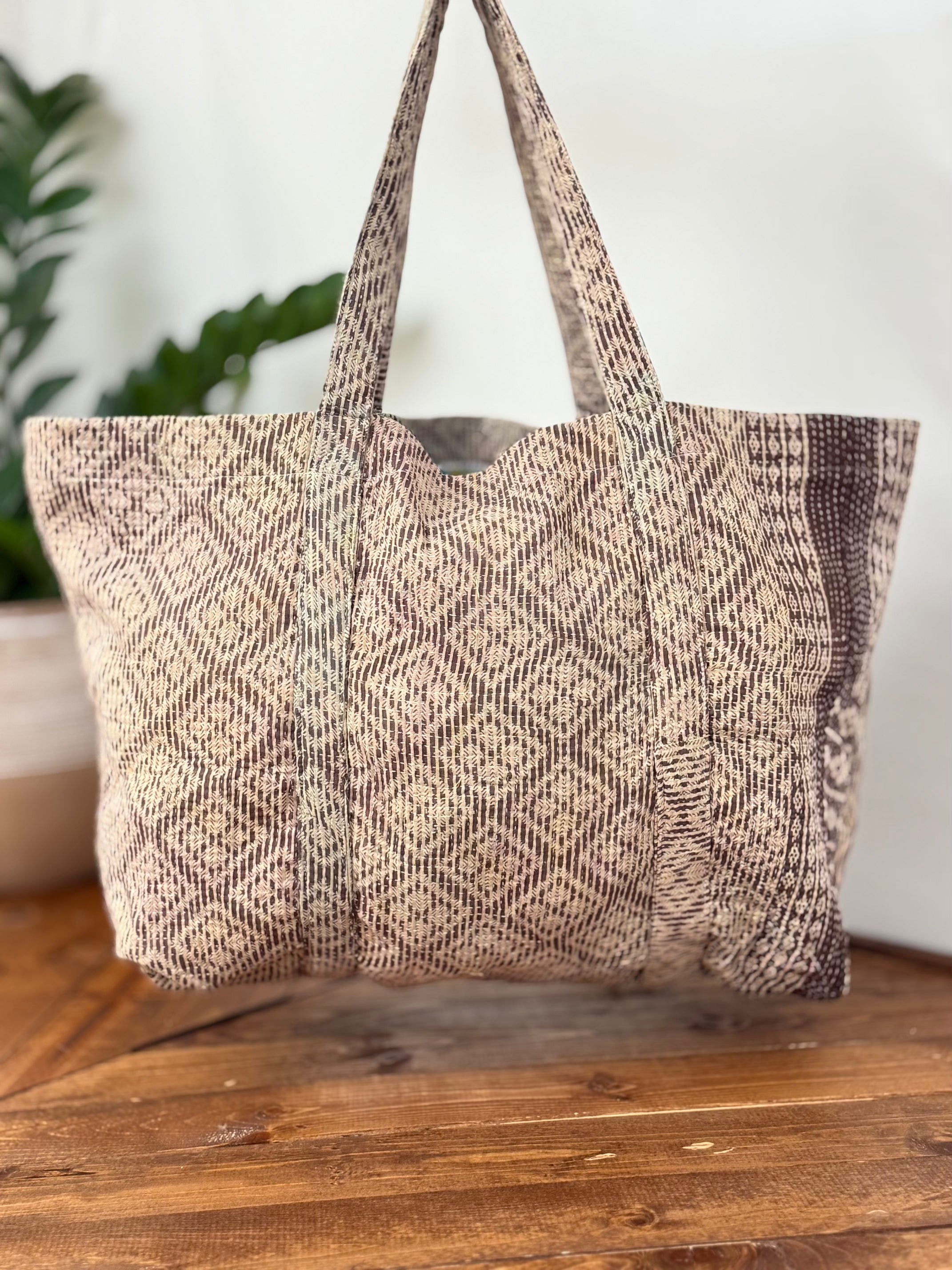 Vintage Village Tote