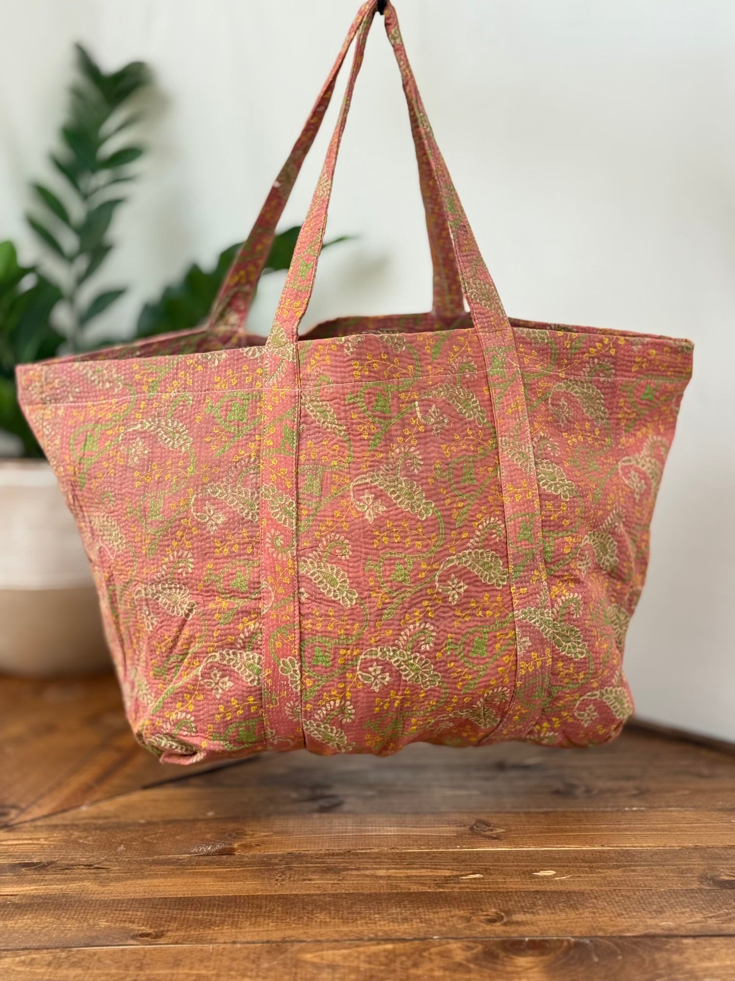 Vintage Village Tote