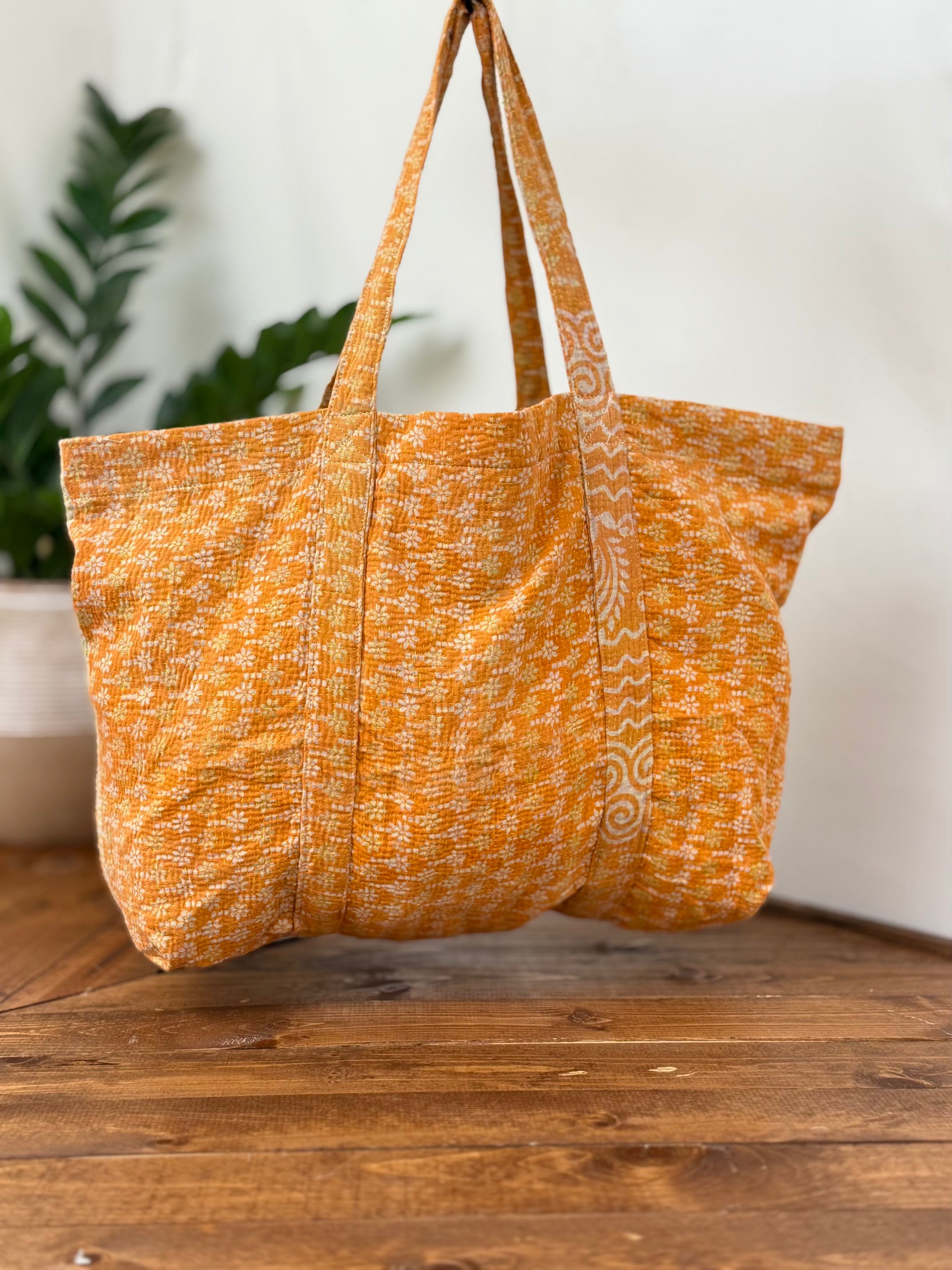 Vintage Village Tote