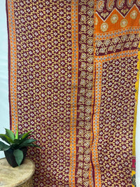 Vintage Cotton Kantha Quilt - Twin