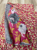 Vintage Cotton Kantha Quilt - Twin