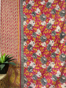 Vintage Cotton Kantha Quilt - Twin