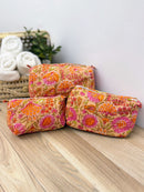 Audrey Block Print Toiletry Set