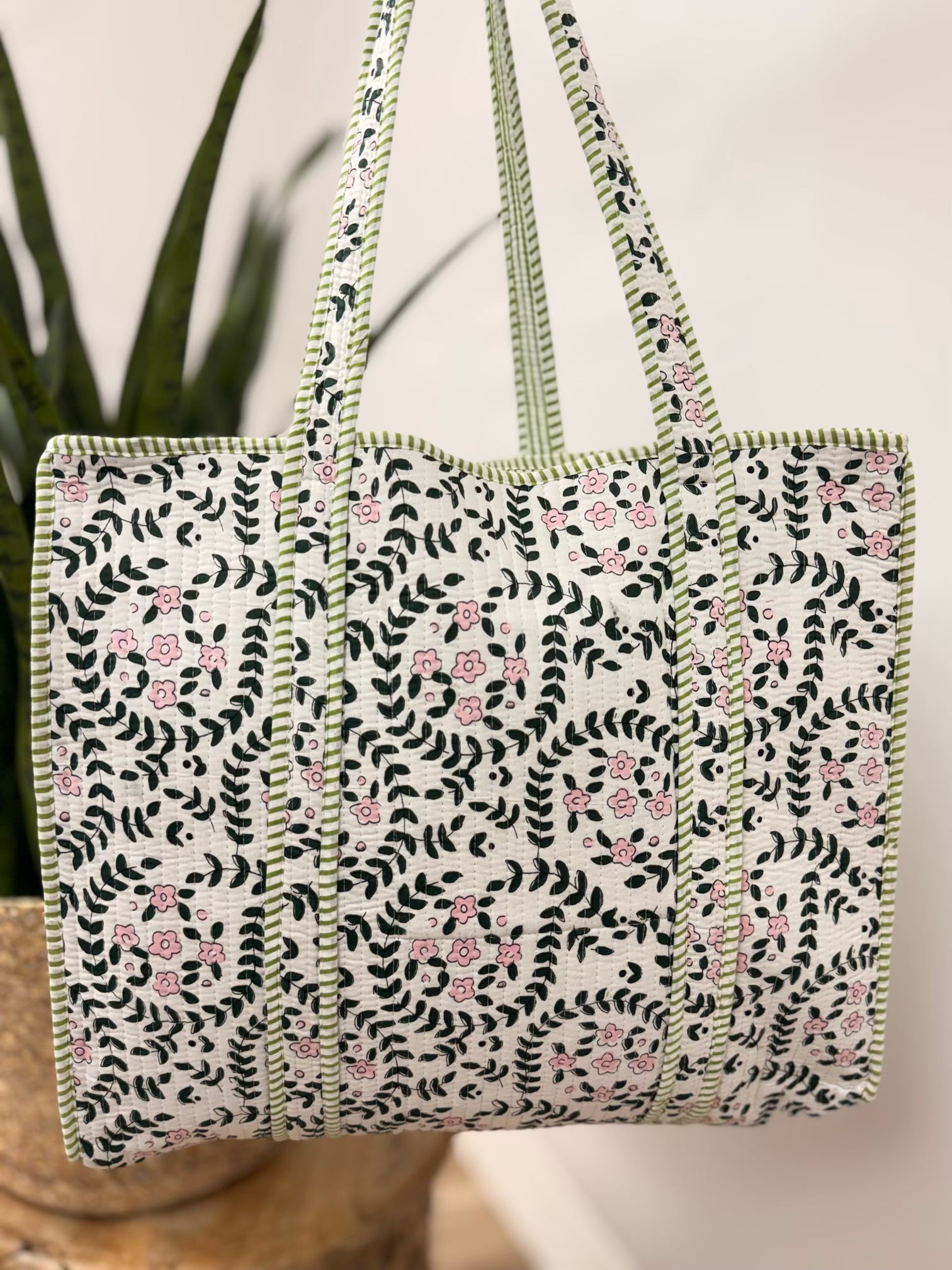 Hazel Quilted Tote