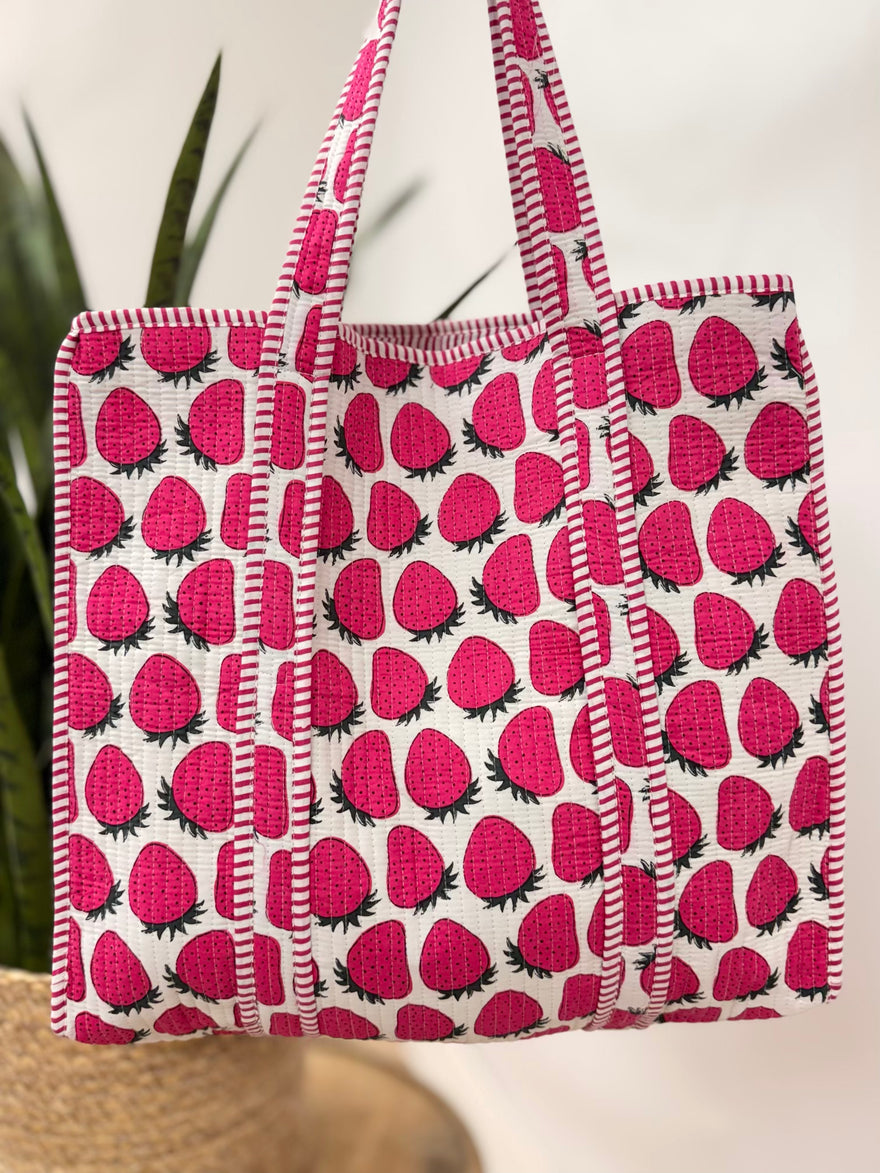 Mia Quilted Tote