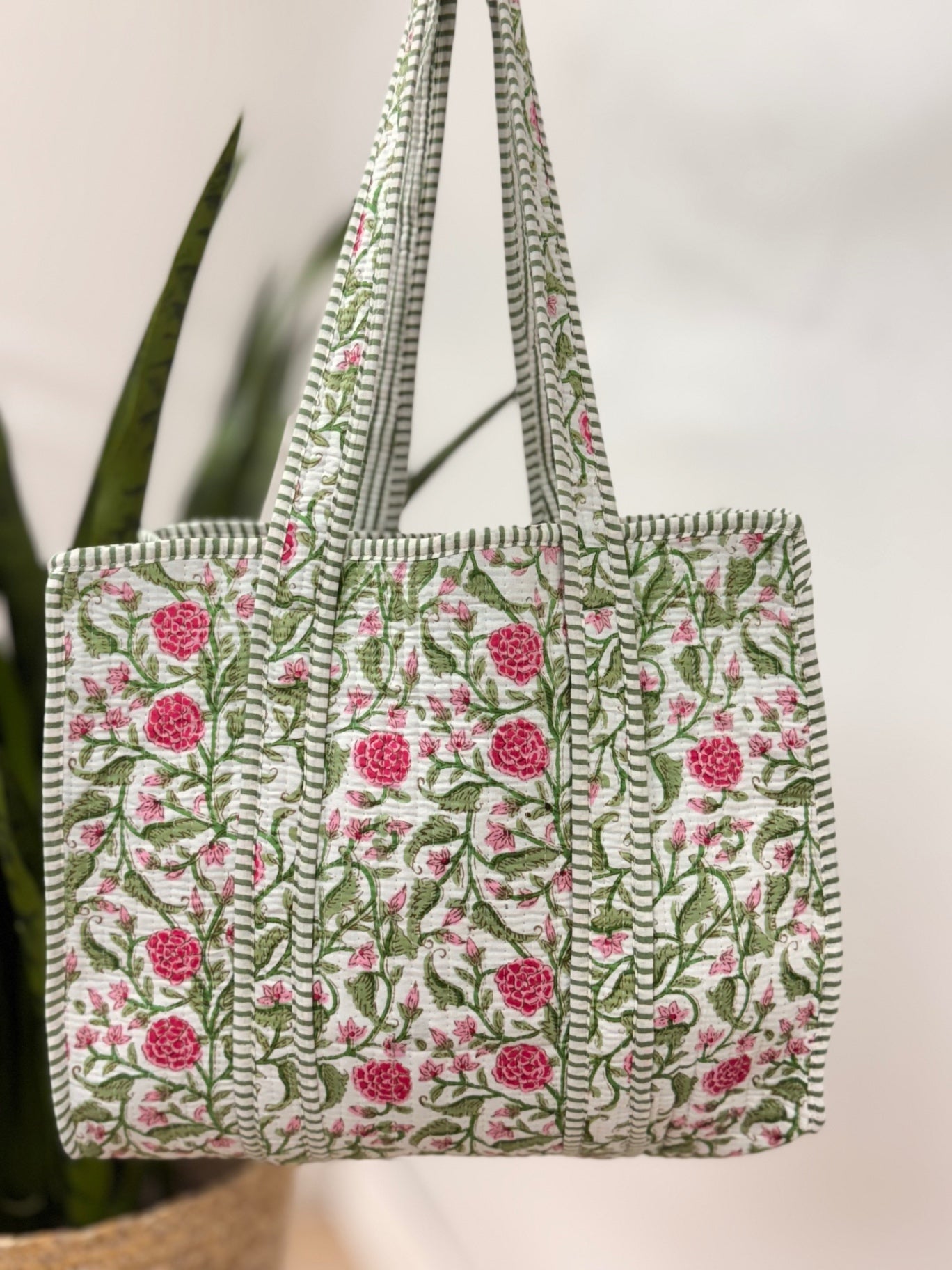 Anna Quilted Tote
