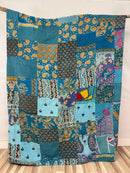 Patchwork Cotton Kantha Quilt King