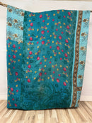 Patchwork Cotton Kantha Quilt King