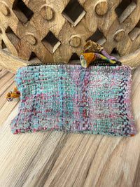 Small Vintage Kantha Pouch