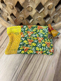 Small Vintage Kantha Pouch