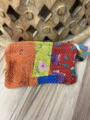 Small Vintage Kantha Pouch