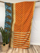 Vintage Cotton Kantha Quilt
