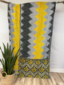 Vintage Cotton Kantha Quilt - Twin