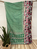 Vintage Cotton Kantha Quilt - Twin