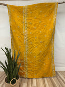 Vintage Cotton Kantha Quilt - Twin
