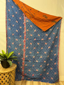 Vintage Cotton Kantha Quilt