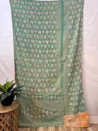 Vintage Cotton Kantha Quilt