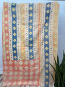 Vintage Village Kantha Quilt / Rug