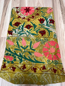 Vintage Village Kantha Quilt / Rug