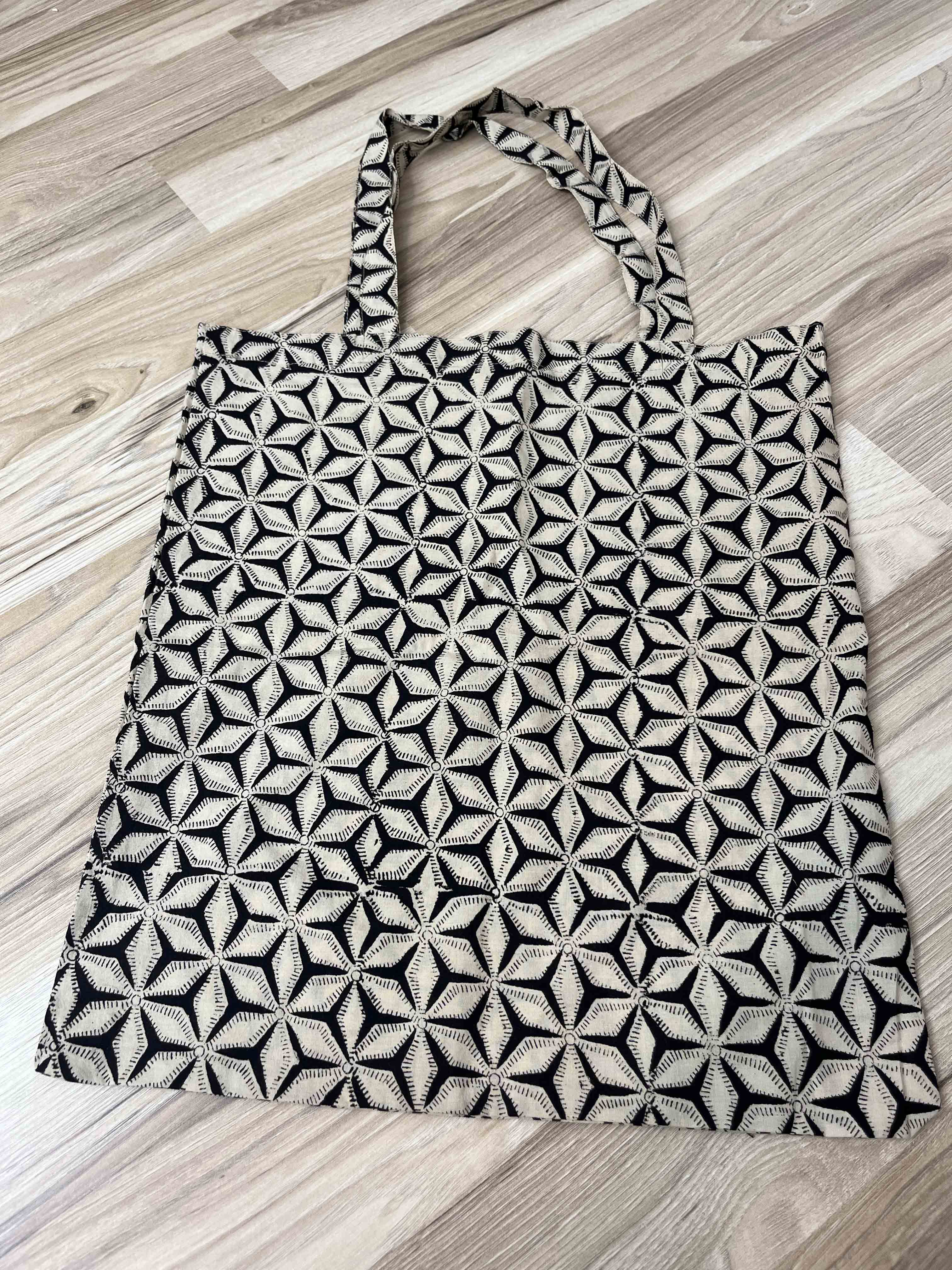 Block Print Muslin Bag