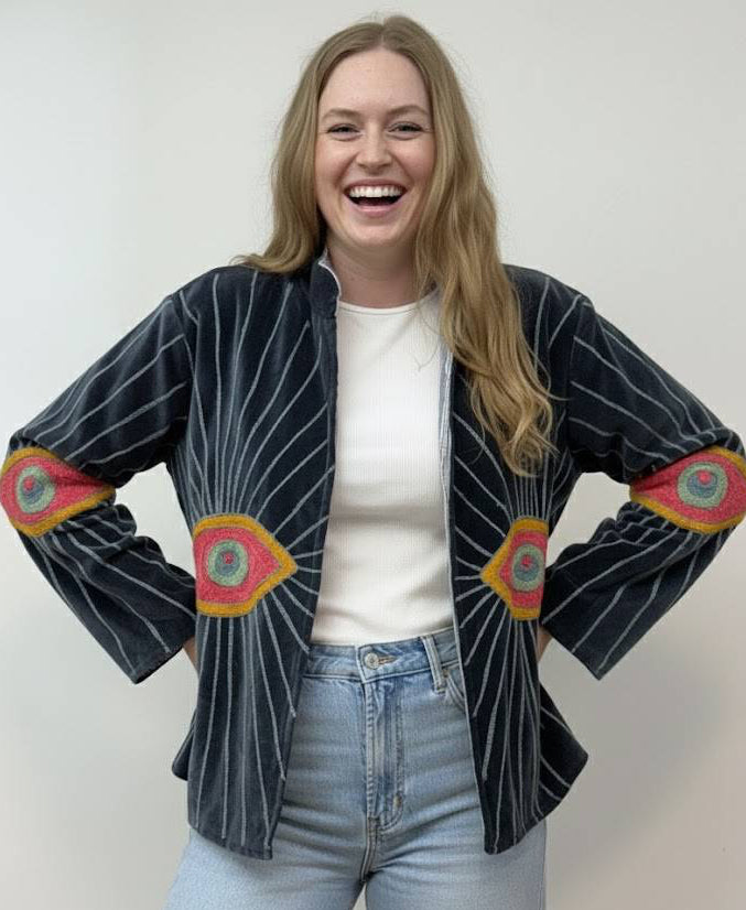 Buri Nazar Embroidered Jacket