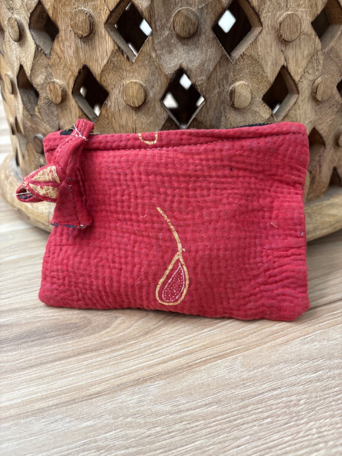 Small Vintage Kantha Pouch