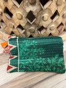 Small Vintage Kantha Pouch