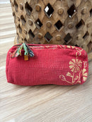 Medium Vintage Kantha Pouch
