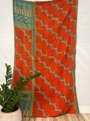 Vintage Cotton Kantha Quilt