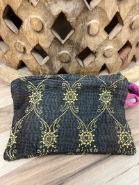 Small Vintage Kantha Pouch