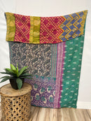 Vintage Cotton Kantha Quilt