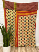 Vintage Cotton Kantha Quilt