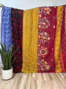 King Vintage Cotton Kantha Quilt