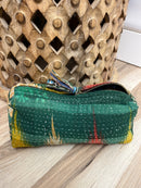 Medium Vintage Kantha Pouch