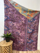 Vintage Cotton Kantha Quilt