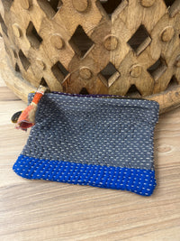 Small Vintage Kantha Pouch