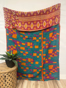 Vintage Cotton Kantha Quilt