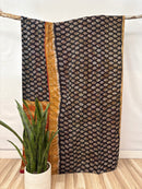 Twin Vintage Cotton Kantha Quilt