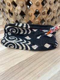 Medium Vintage Kantha Pouch