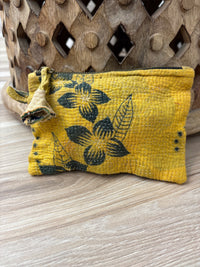 Small Vintage Kantha Pouch