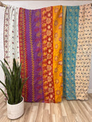 Queen Vintage Cotton Kantha Quilt