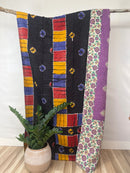 Vintage Cotton Kantha Quilt