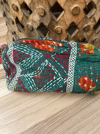 Medium Vintage Kantha Pouch